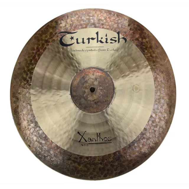 TURKISH CYMBALS cymbale Xanthos-Jazz Jazz 17" Crash 1296g