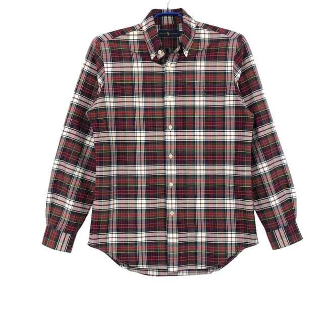 RALPH LAUREN UOMO Manica Lunga Camicia Casual TAGLIA S EUR 38 13 PicClick IT