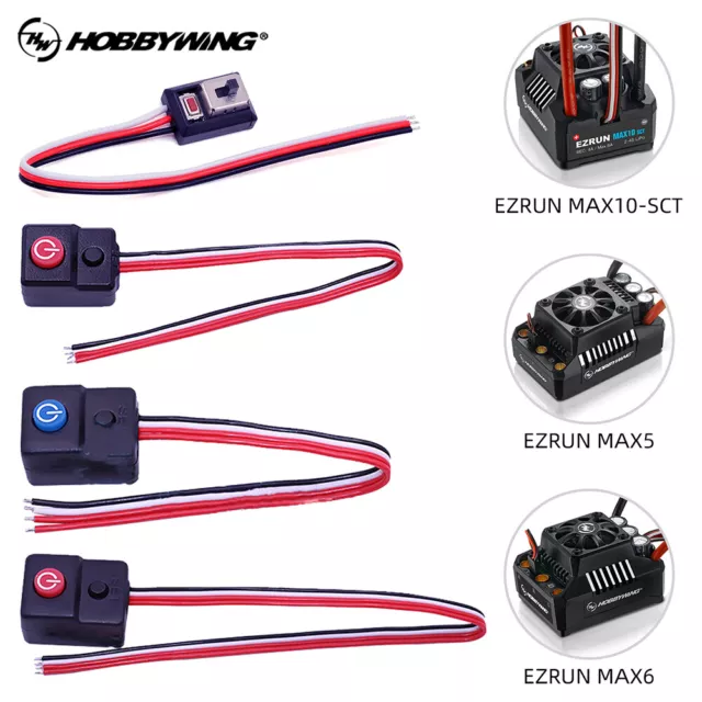 Hobbywing ESC Switch for EZRUN MAX8 MAX10-SCT MAX10-60A QUICRUN 10BL60/10BL120 2