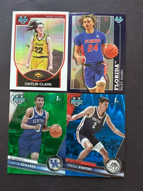 2023-24 Bowman U Chrome Basketball Pick Your Card to Complete Your Set