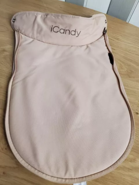 iCandy Peach Main Carrycot Apron Replacement Spare Parts Fabrics - Butterscotch