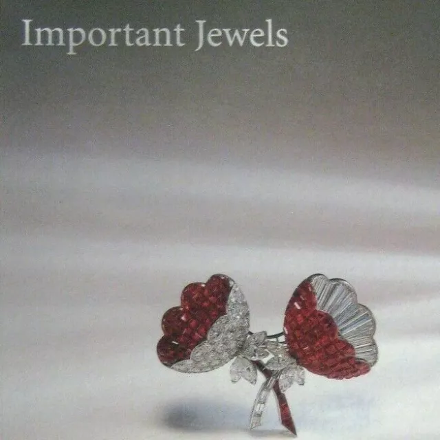 Sothebys Auction Catalog 1997 New York Important Jewels Fine Jewelry