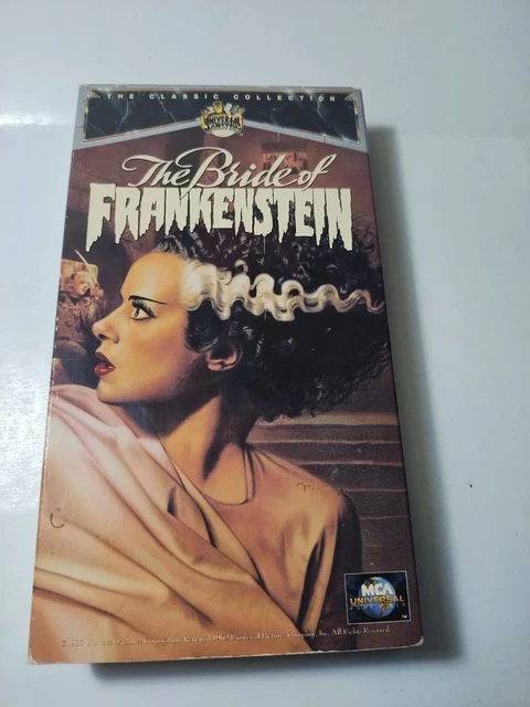 THE BRIDE OF Frankenstein (1935) VHS 1991 MCA Home Video Cult Horror ...