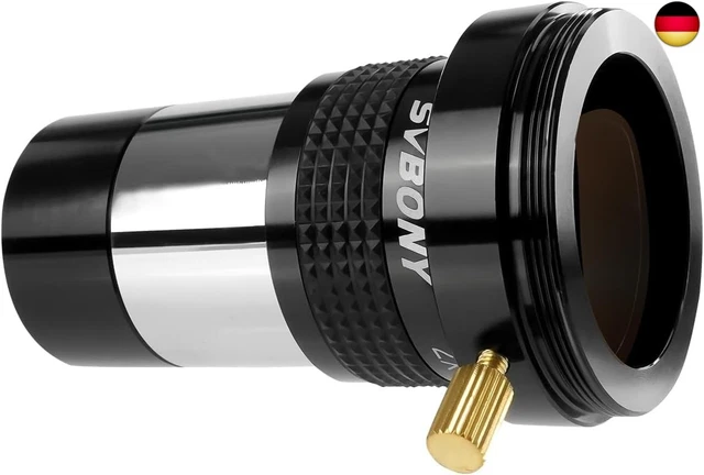 Svbony SV137 Barlow 2x, 1,25 inch Barlow Lens, FMC Metalen Barlow met T-draad voor Telescoop Oculair Planetaire Observatie Svbony SV137 Barlow 2x, 1,25 inch Barlow Lens, FMC Metalen Barlow met T-draad voor Telescoop Oculair Planetaire Observatie