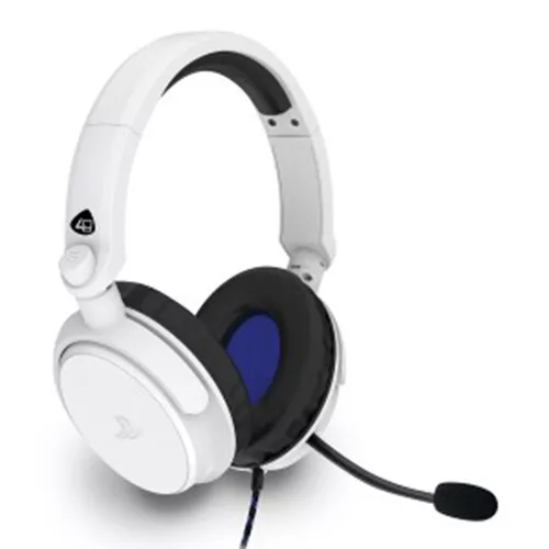 PS4 Gaming Chat Headset with Mic Officially Licensed PRO4-50s White for PS5 3