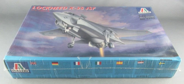 Lockheed Jsf Cv ITALERI - N°1209 Lockheed X-35 JSF 1/72 Aircraft New Cellophane Box £19 ...