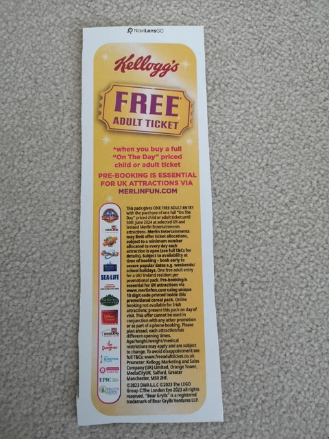Free Ticket Voucher For Merlin Entertainment Attractions