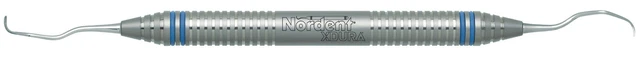 Nordent Xdura, Curette, DE, Gracey #11-14, DuraLite ColorRings Handle x2