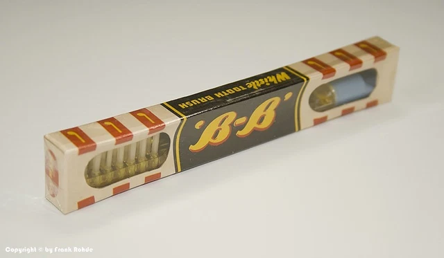 Kinderzahnbürste B-B Whistle TOOTH BRUSH um 1930-50