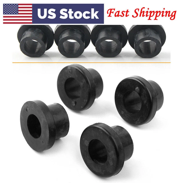 For Harley Road King Street Glide FLHX Rubber Handlebar Riser Bushings Kit 4PCS