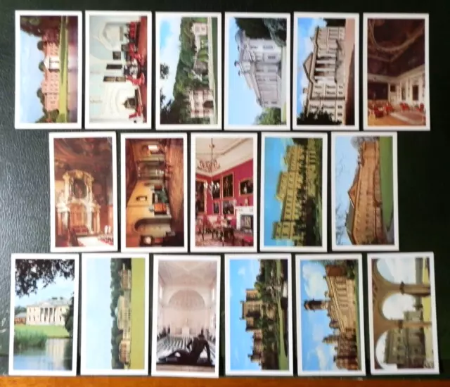 Doncella 1981 - Country Houses And Castles  - Full Set Of 32 Cards 3