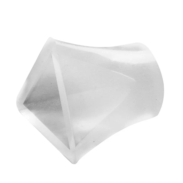 Moldes de resina de 60 mm moldes de silicona de resina epoxi en forma de pirámide triangular