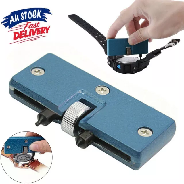Watch Back Case Cover Opener Remover Wrench Repair Kit Removal Watchmaker Tool