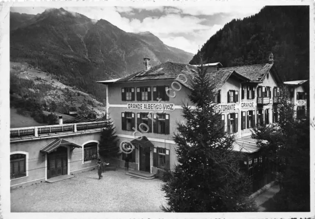 Cartolina - Postcard - Acidule di Pejo - Grande Albergo Vioz - 1953