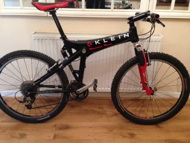 KLEIN MANTRA RACE Retro Full Suspension Mountain Bike RARE Great Condition 1 500.00 PicClick UK