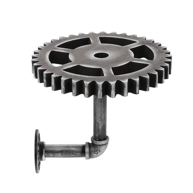 Industrial Pipe Bracket Steampunk Pipe Shelf Wall Mount Shelves