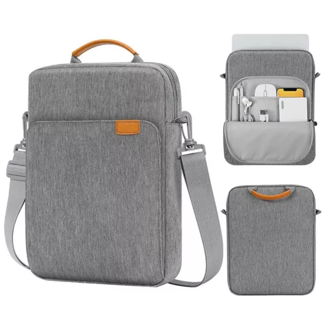 Messenge Laptop Tablet Case Shoulder Bag Handbag Storage For iPad Galaxy Tab