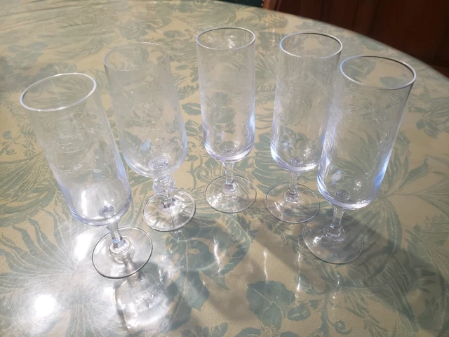 Lot De 4 Flûtes Vintage Luminarc 17 Cl - Bon état, Boîte Abîmée