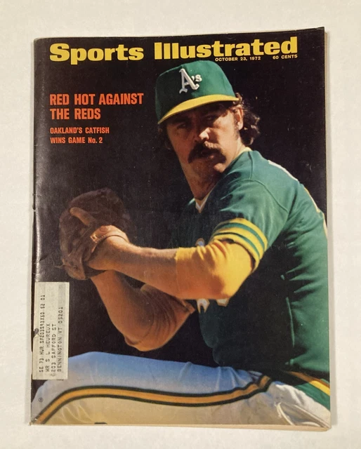 OCTOBER 23, 1972 World Series Sports Illustrated magazine CATFISH