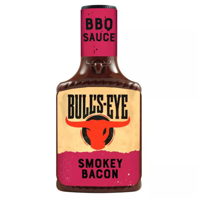 Bulls Eye Smokey Bacon BBQ Rauchige Schmeckende Sauce Barbecue 300ml