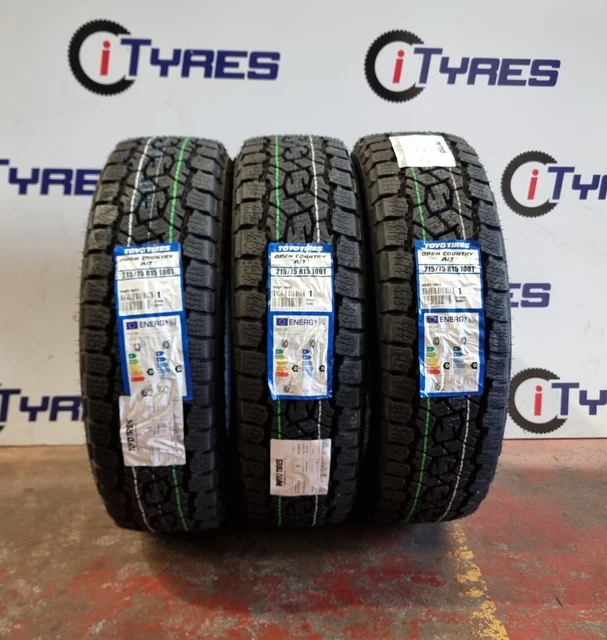 X3 215 75 15 Toyo Open Country A/T 3 All Terrain 4X4 Tyres 215/75R15 ...