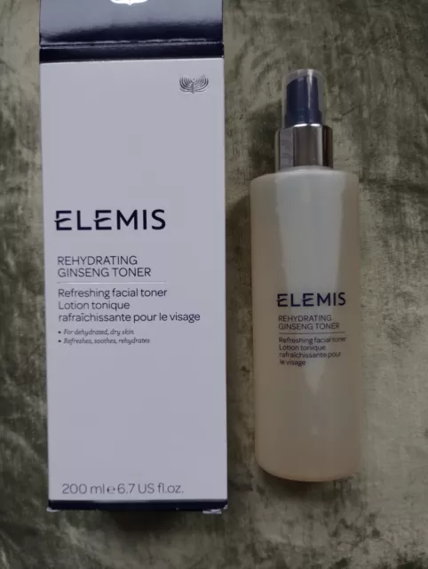 Elemis Rehydrating Ginseng Toner 200ml Neu OVP