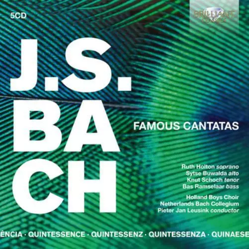 Johann Sebastian Bach J.S. Bach: Famous Cantatas (CD) Box Set