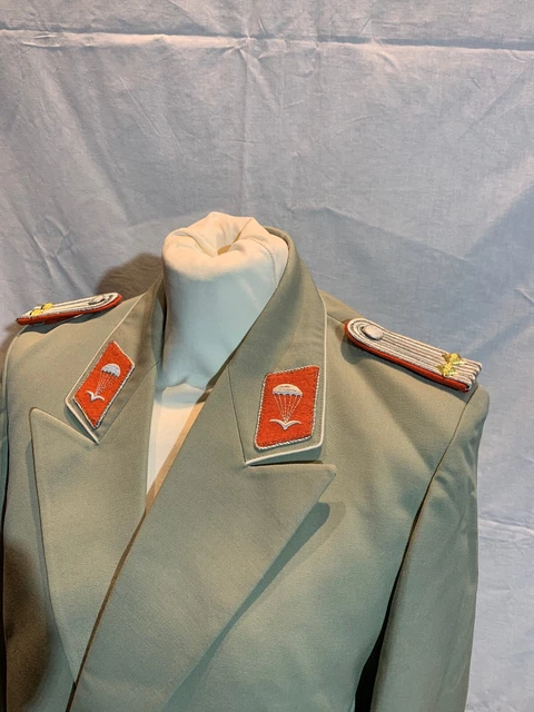 UNIFORM FALLSCHIRMJÄGER NVA Leutnant Gala Jacke Hose Grösse G48 EUR 189 ...