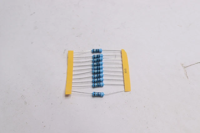 (10-Pk) Ch Metal Film Resistors 91 ohm 1/4W