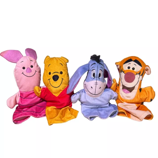 Disney Hand Puppets Melissa & Doug Baby Winnie the Pooh Piglet Eeyore Tigger
