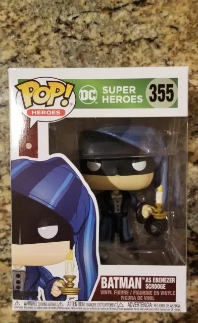 Funko Pop! #355 / DC Super Heroes Batman As Ebenezer Scrooge Mint