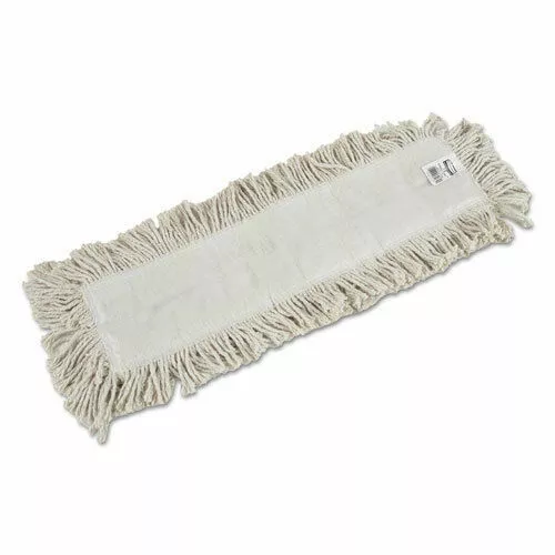 Rubbermaid Seco Disposaduster Cotton Mop Pad Head Replacement 5" x 24" NIP