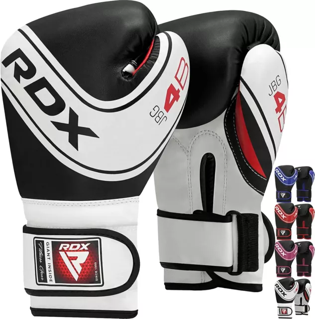 Boxing Gloves by RDX, MMA Gloves for Kids, Muay Thai, Kickboxing, Sparring Glove