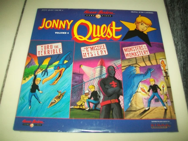 JONNY QUEST VOLUME 4 Laserdisc LD BRAND NEW SEALED HANNA-BARBERA TRIPE FEATURE