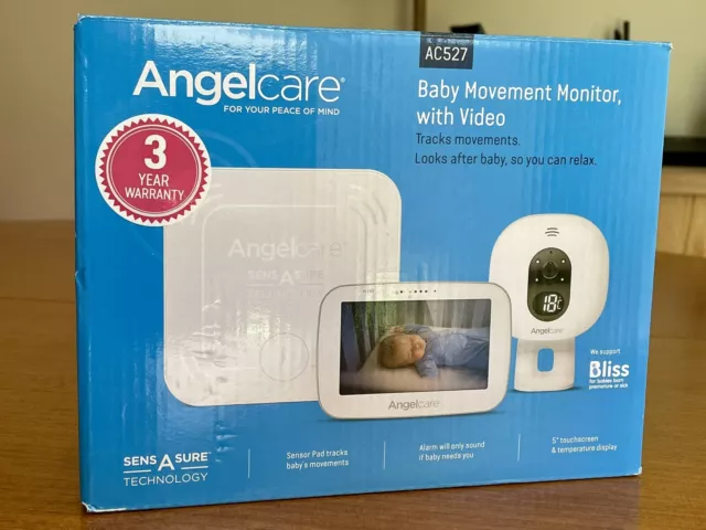 Angelcare Baby Movement Monitor With Video AC527 Like New