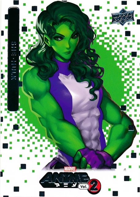 #79 SHE-HULK 2023 Upper Deck Marvel Anime Vol 2 DRAKE TSUI