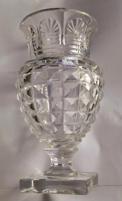 Baccarat Crystal Vase, Musee Des Cristalleries 1821-1840 reproduction