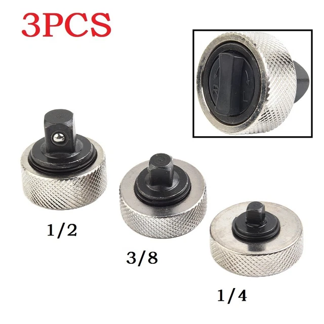 ACCESSORIES SOCKET WRENCH Hand Tools Finger Reversible Silver And Black