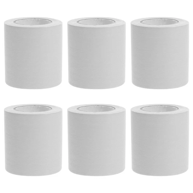 6 rotoli battiscopa flessibile autoadesivo rivestimento parete portico