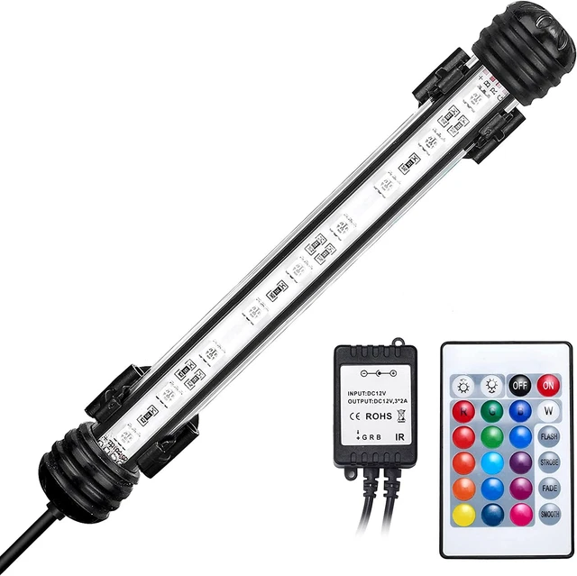 GreenSun LED Lighting Aquarium Light,Submersible Fish Tank Lights with 9 LEDs