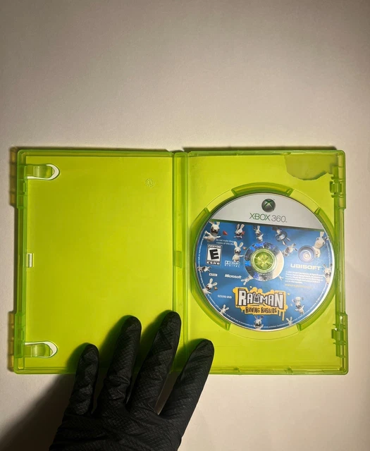 RAYMAN RAVING RABBIDS (Microsoft Xbox 360, 2007) No Manual Tested ...
