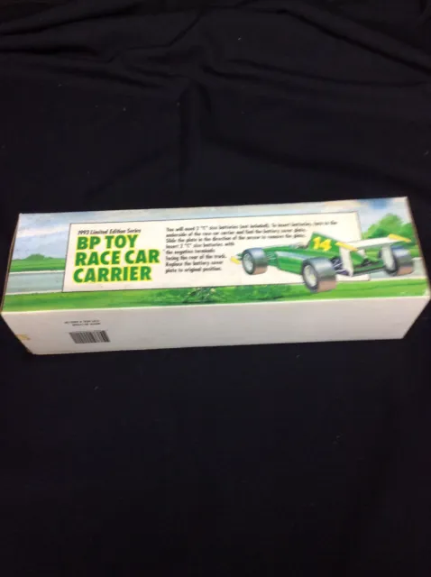 1993 Bp Toy Race Car Carrier Limited Edition Series Formula 1 Style Car Nos 2
