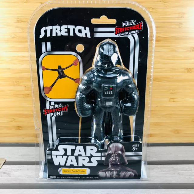 Star Wars Modellino Stretch Darth Vader alto 16 cm, completamente allungabile