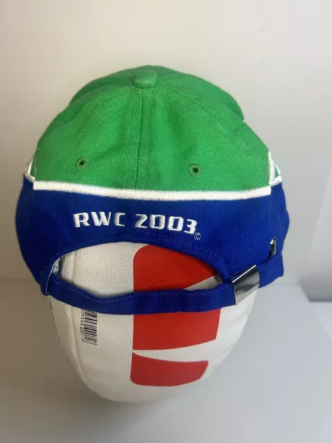 IRB Official Vintage Rugby World Cup 2003  Hat Cap Sports Collectable Like New 3