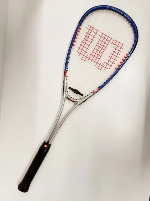 Wilson Titanium Smash Squash Racket