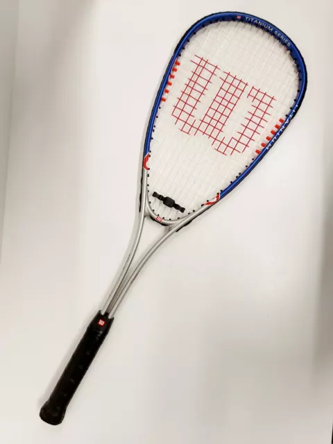 Wilson Titanium Smash Squash Racket