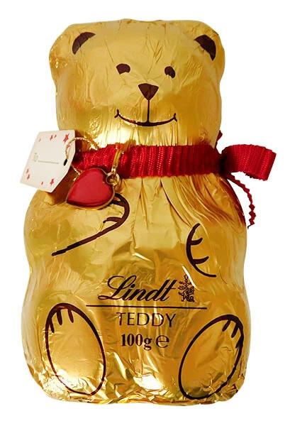 LINDT MILK CHOCOLATE Teddy Bear (100g single unit) $7.55 - PicClick AU