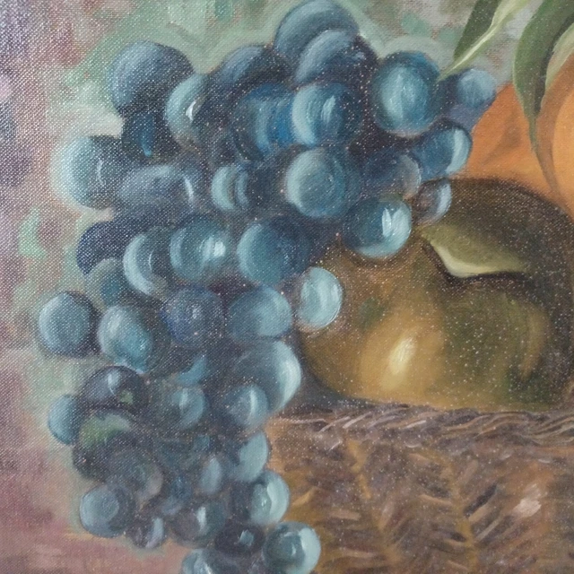Natura morta. Olio su cartone firmato V. Zurlo