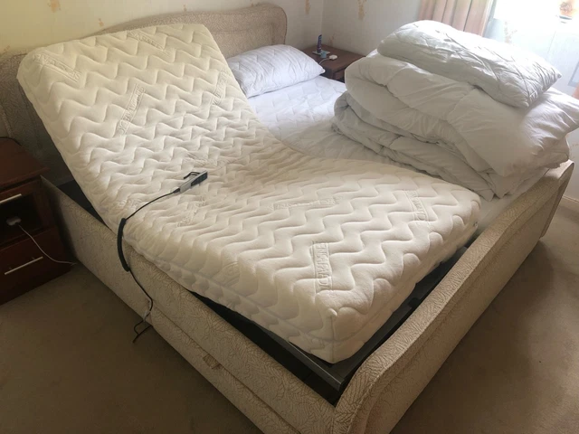 WILLOWBROOK CONTESSA ADJUSTABLE bed plus mattresses. 1 year old £363.68 ...