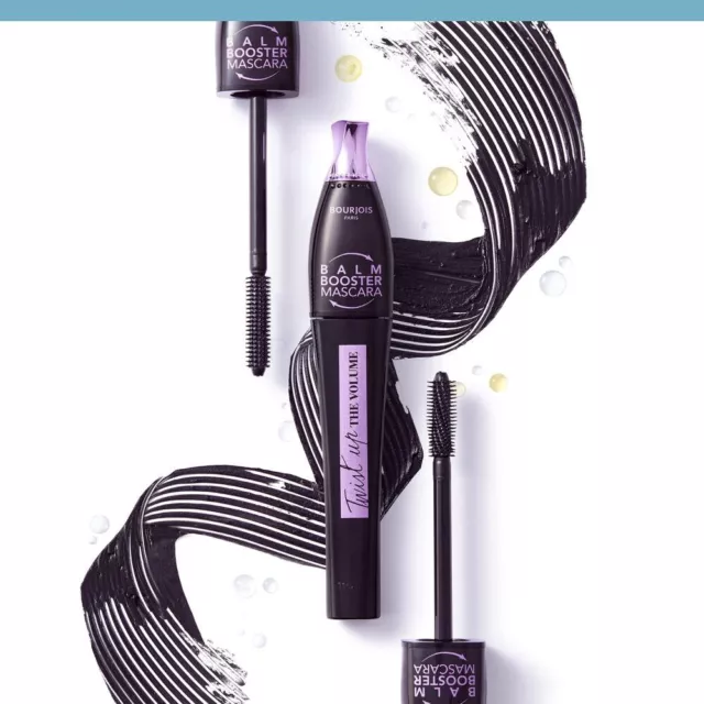 Mascara Twist Up The Volume Balm Booster 03 Noir Bourjois